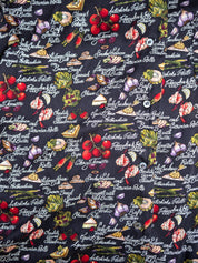 Nicole Miller - Silk Appetizer Shirt (L)