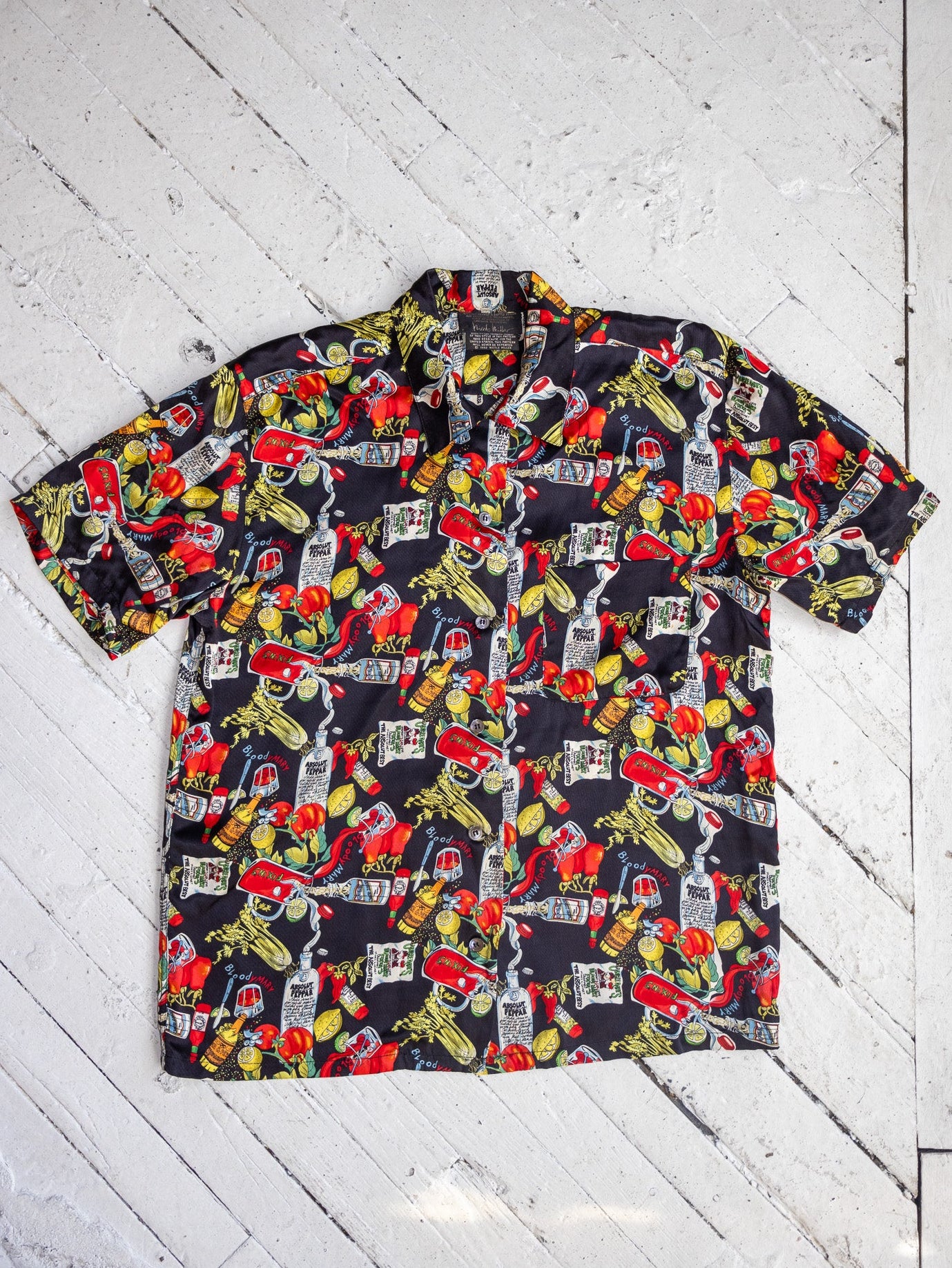 Nicole Miller - Silk Bloody Mary Shirt (S)
