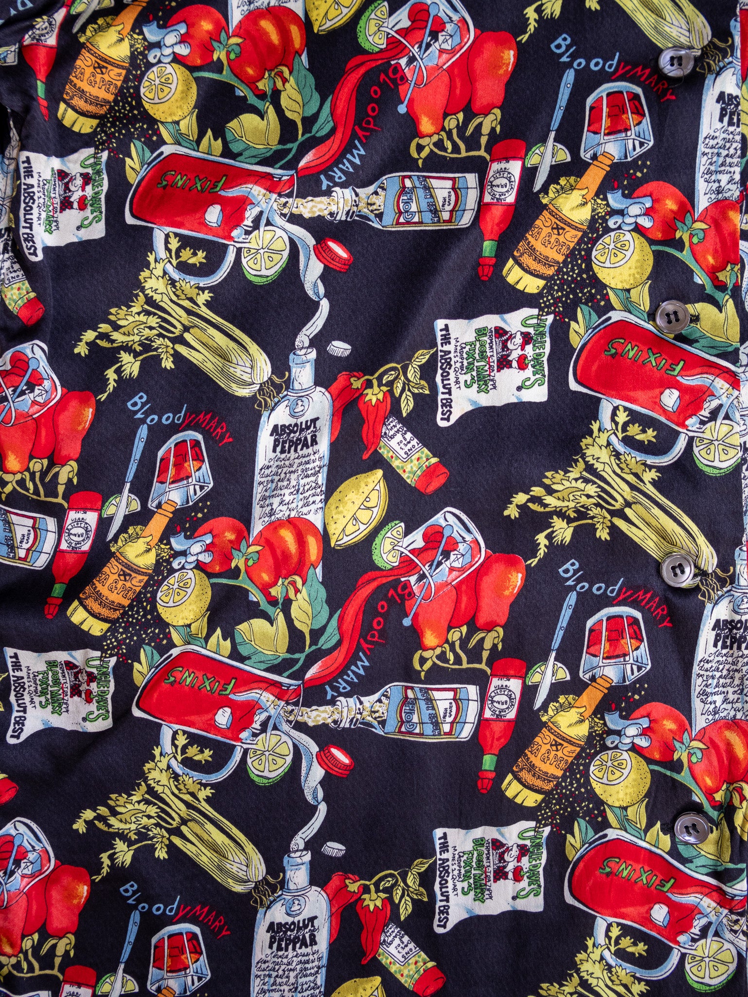 Nicole Miller - Silk Bloody Mary Shirt (S)