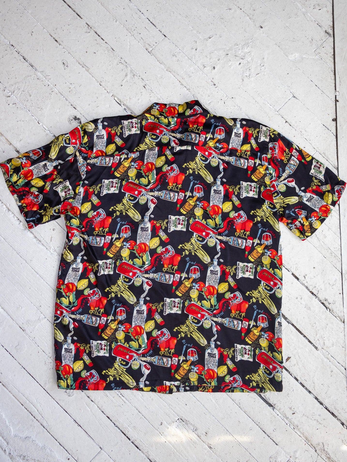 Nicole Miller - Silk Bloody Mary Shirt (S)