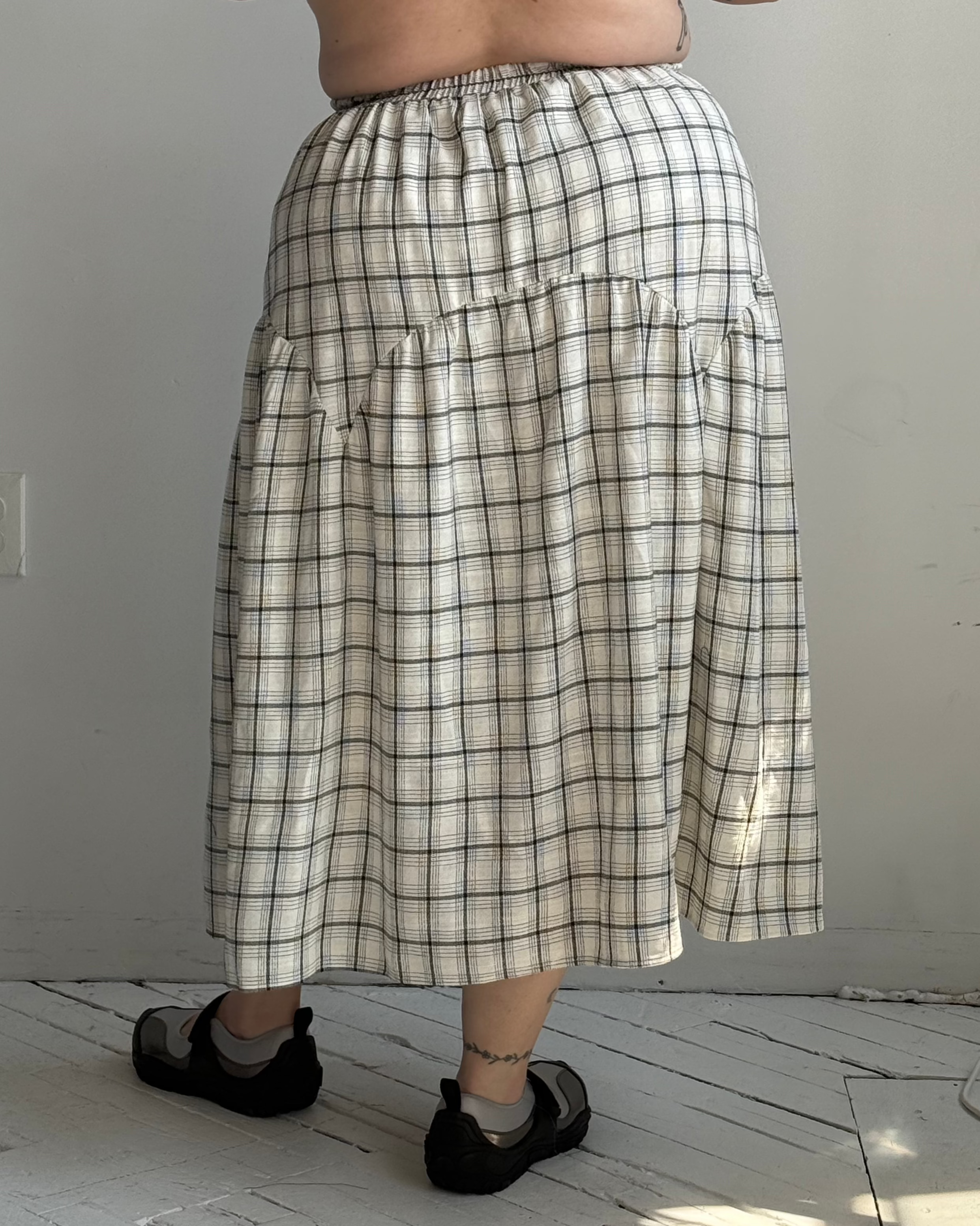 NLT - Lightweight Plaid Arches Skirt (BRZ EXCLUSIVE)