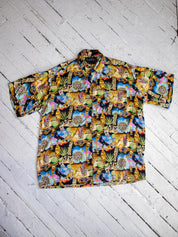 Nicole Miller - Silk Jose Cuervo Shirt (L/XL)