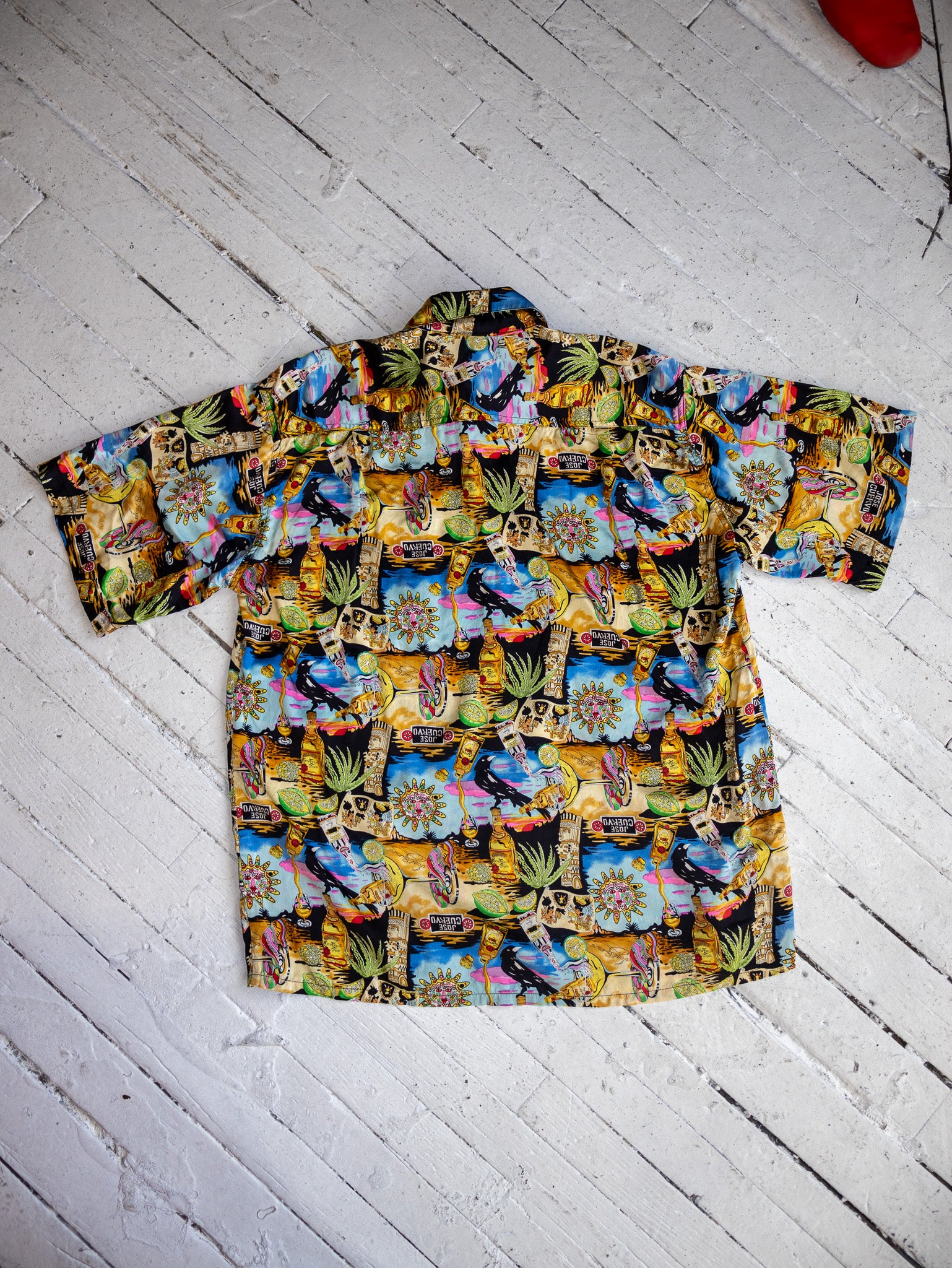 Nicole Miller - Silk Jose Cuervo Shirt (L/XL)