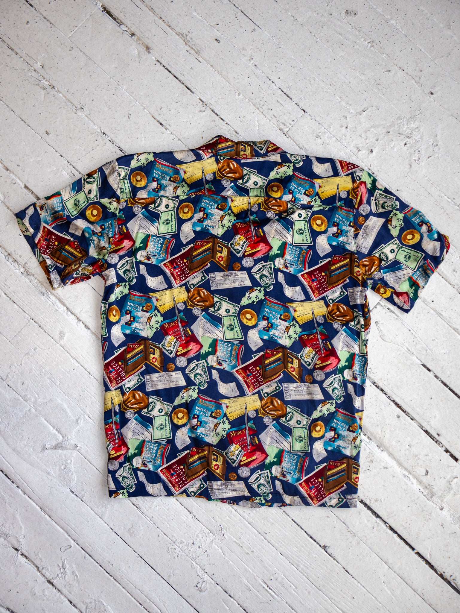 Nicole Miller - Silk Finance Shirt (S/M)