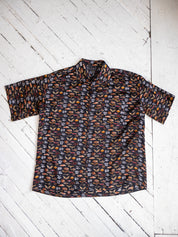 Nicole Miller - Silk Harley Davidson Shirt (XL/1X)