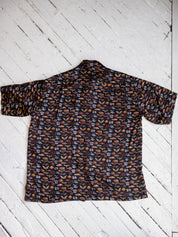 Nicole Miller - Silk Harley Davidson Shirt (XL/1X)