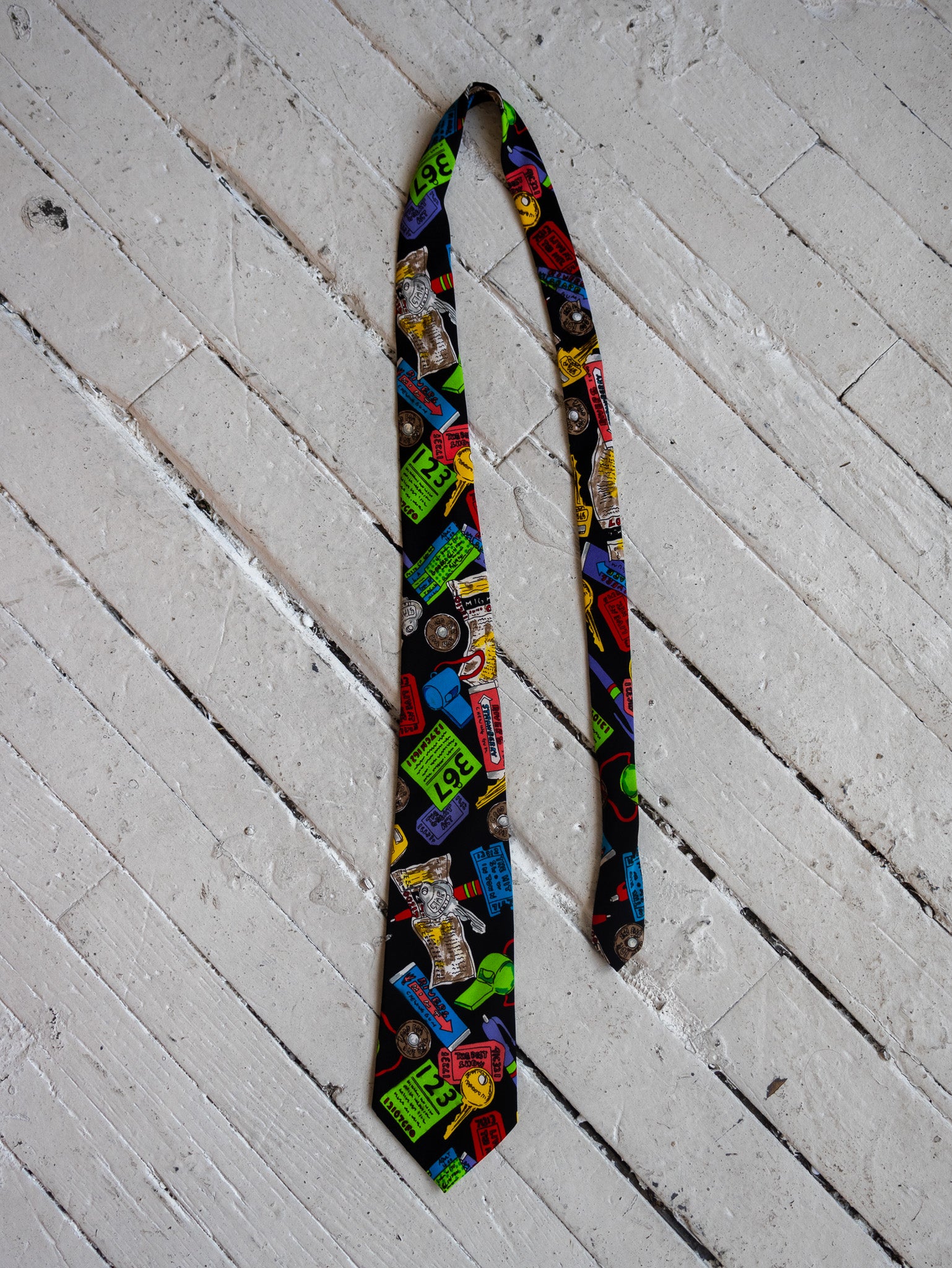 Nicole Miller - Silk Junk Drawer Tie