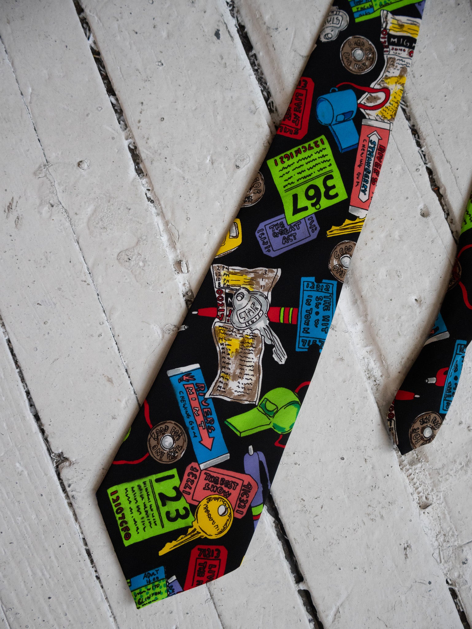 Nicole Miller - Silk Junk Drawer Tie