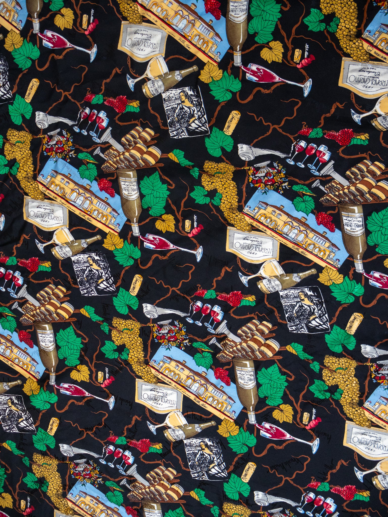 Nicole Miller - Silk Winery Scarf