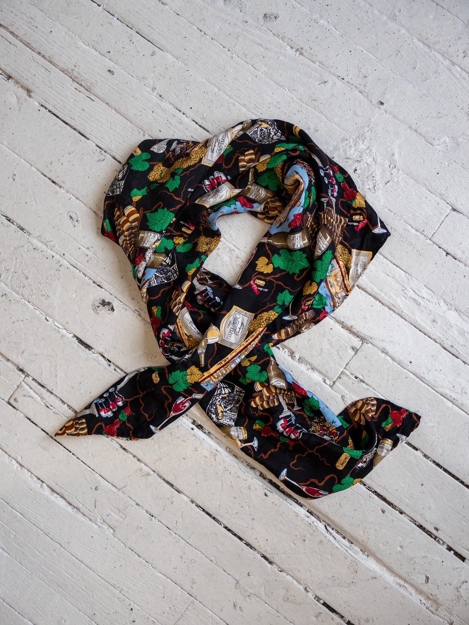 Nicole Miller - Silk Winery Scarf