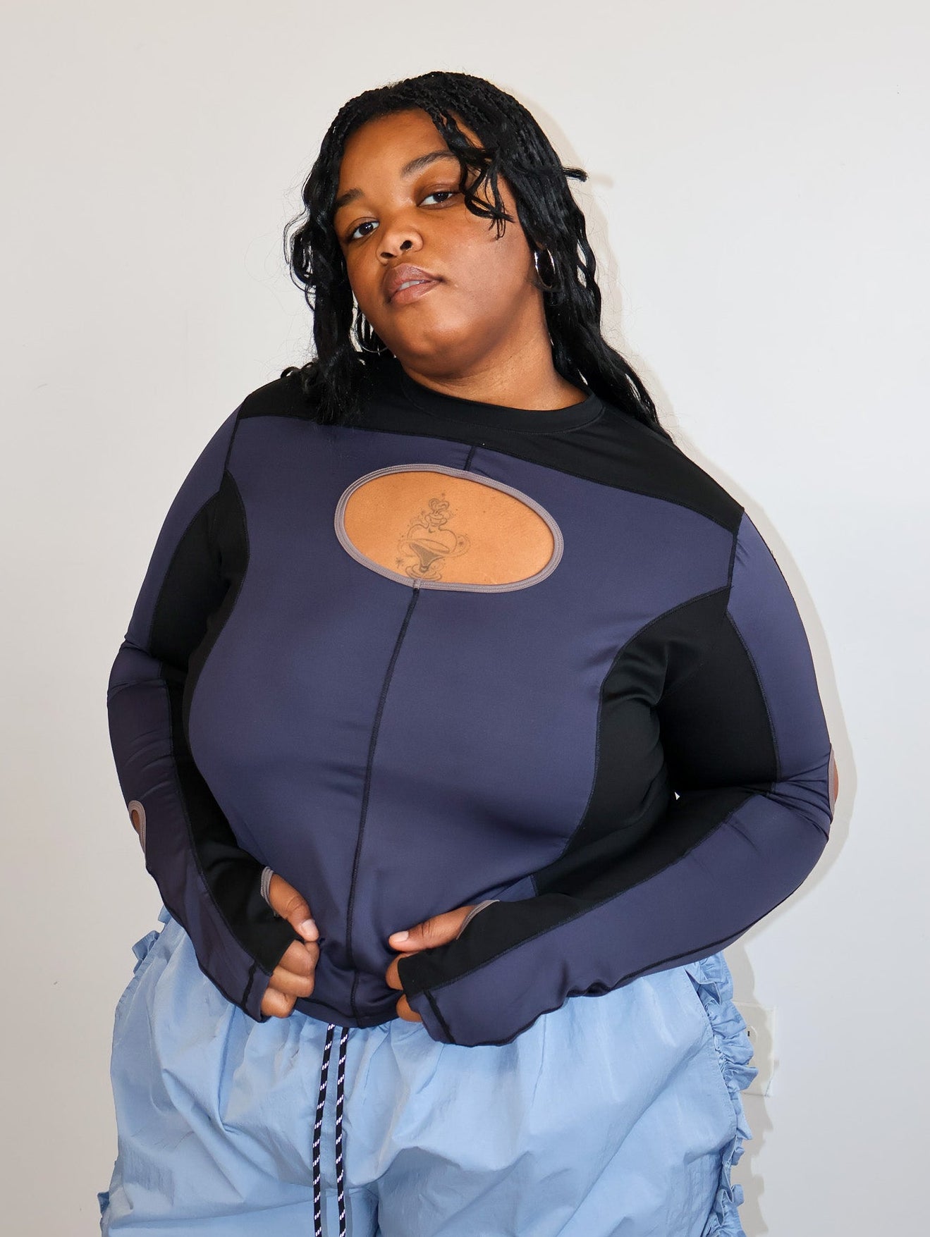 KKCo x BRZ - Paneled Kickback Layer in Midnight