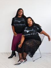 Kenza Iatrides - Flower Bra T-Shirt (XL-3X)