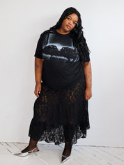 Kenza Iatrides - Flower Bra T-Shirt (XL-3X)