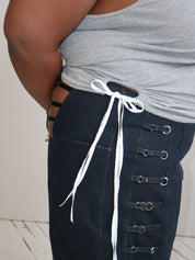 Nena Hansen - Gray Bungee Tank (XL-3X)