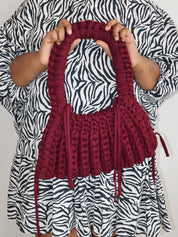 LOOSENDS - Dusk Shoulder Bag in Burgundy