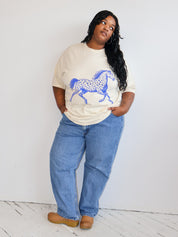 Sadbsh x BRZ - Horse Tee (2X + 3X)