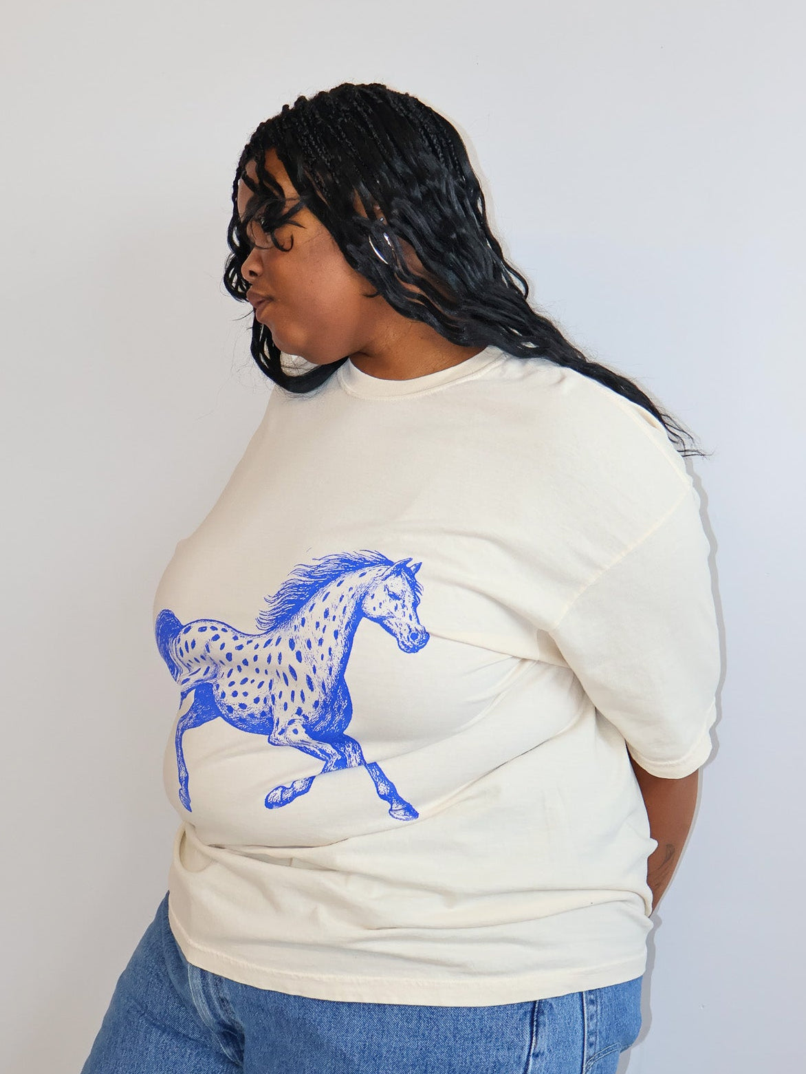 Sadbsh x BRZ - Horse Tee (2X + 3X)