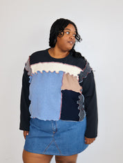 Vintage - Denim Mini Skirt (3X)