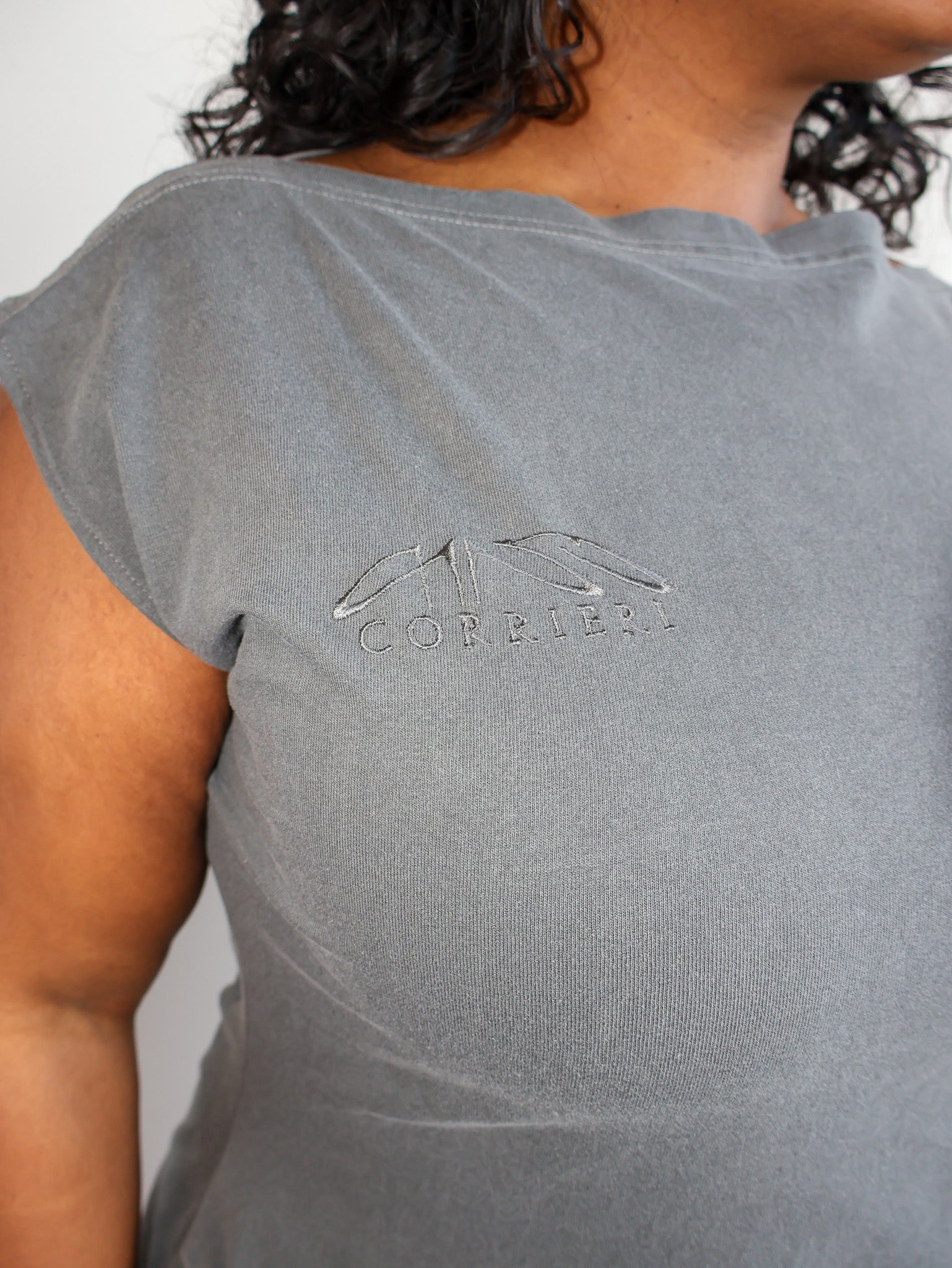 Gina Corrieri x BRZ - Gray 180 Top (XL-4X)