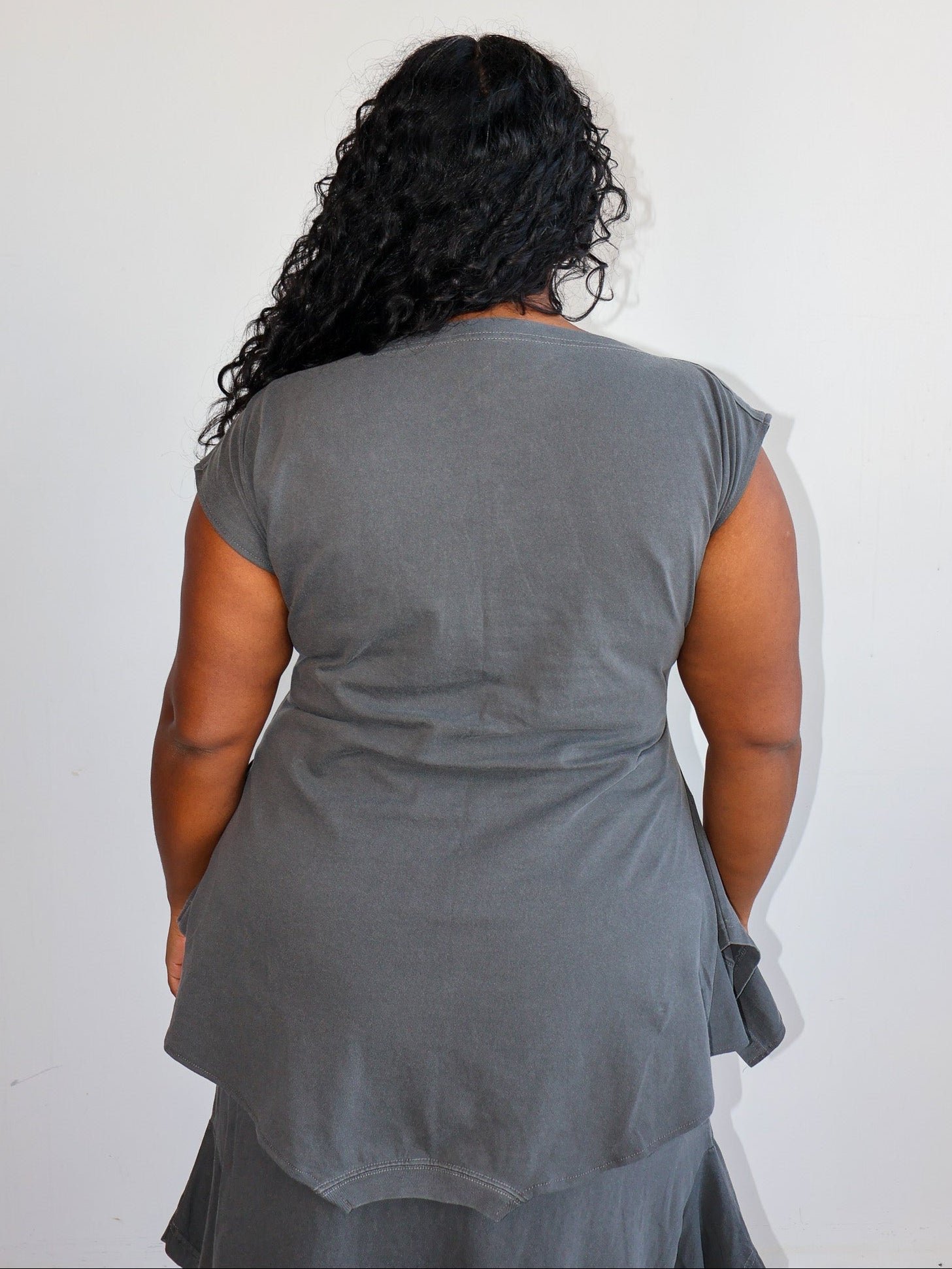 Gina Corrieri x BRZ - Gray 180 Top (XL-4X)