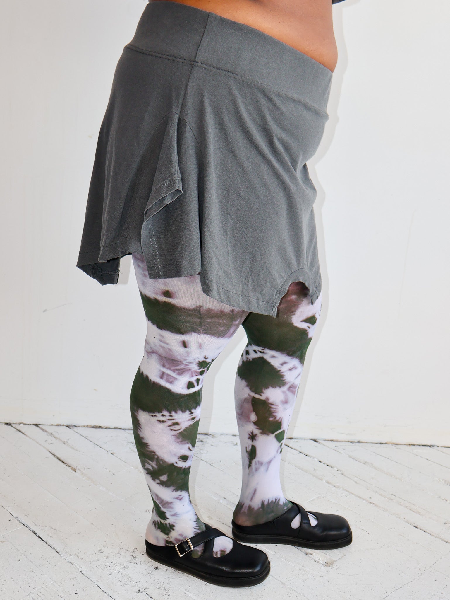 Gina Corrieri x BRZ - Gray Mini T-Skirt (XL-3X)