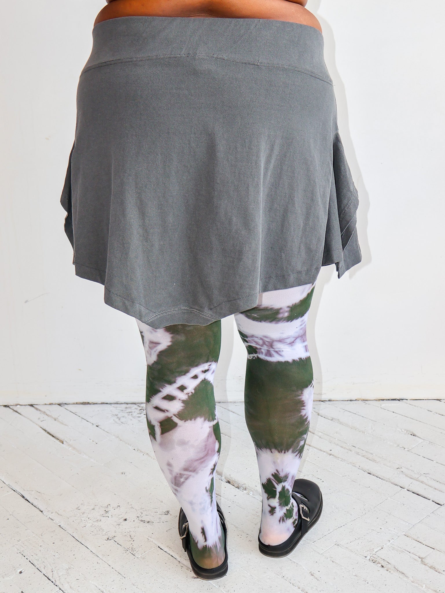 Gina Corrieri x BRZ - Gray Mini T-Skirt (XL-3X)