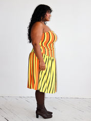 Niamh Galea - Candy Corn Dress (XL & 1X/2X)
