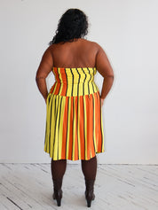 Niamh Galea - Candy Corn Dress (XL & 1X/2X)