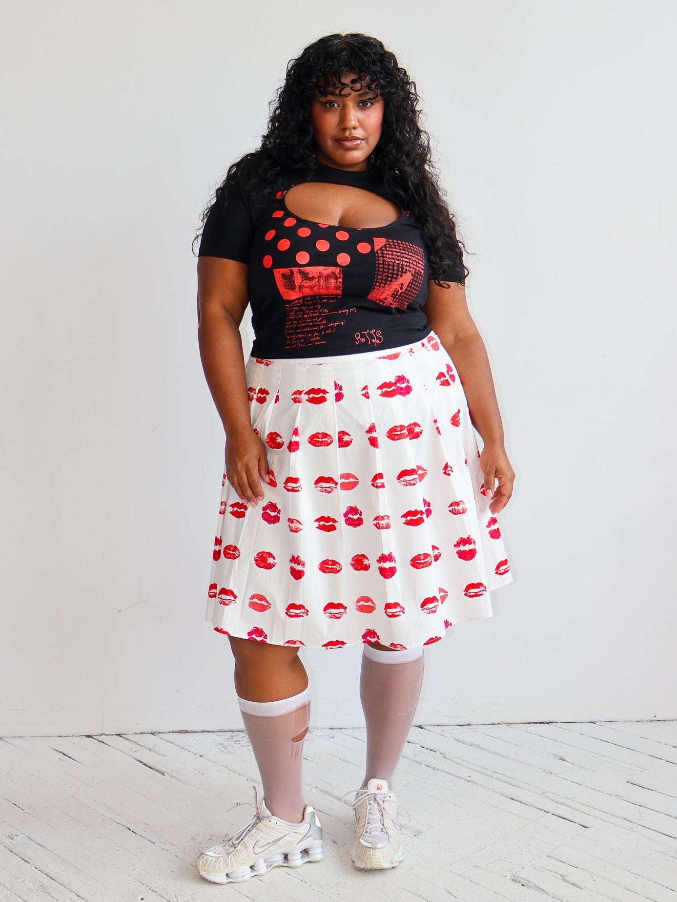 Niamh Galea- Black Baby Top (XL-4X)