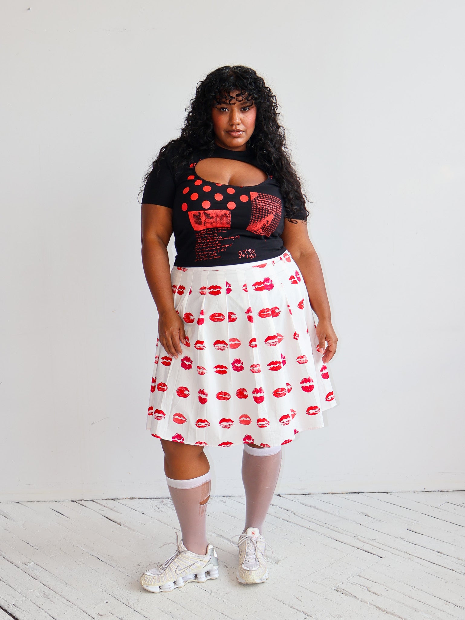 Tyler McGillivary - Pleated Kiss Skirt (XL-4X)