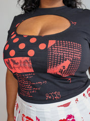 Niamh Galea- Black Baby Top (XL-4X)