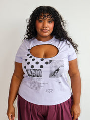 Niamh Galea - Purple Baby Top (XL-3X)