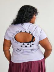 Niamh Galea - Purple Baby Top (XL-3X)