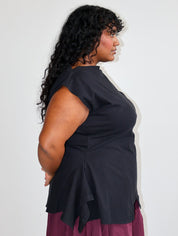 Gina Corrieri x BRZ - Black 180 Top (2X)