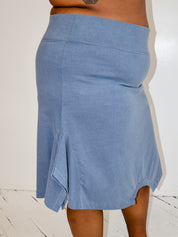 Gina Corrieri x BRZ - Blue Midi T-Skirt (XL/1X)