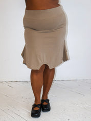 Gina Corrieri x BRZ - Beige Midi T-Skirt (L/XL)