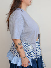 Shop Journal x BRZ - Grey Garter Tee (3X)