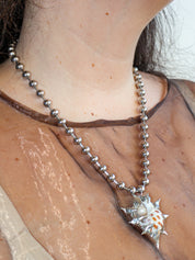 My Dearest World - Turbo Shell Necklace