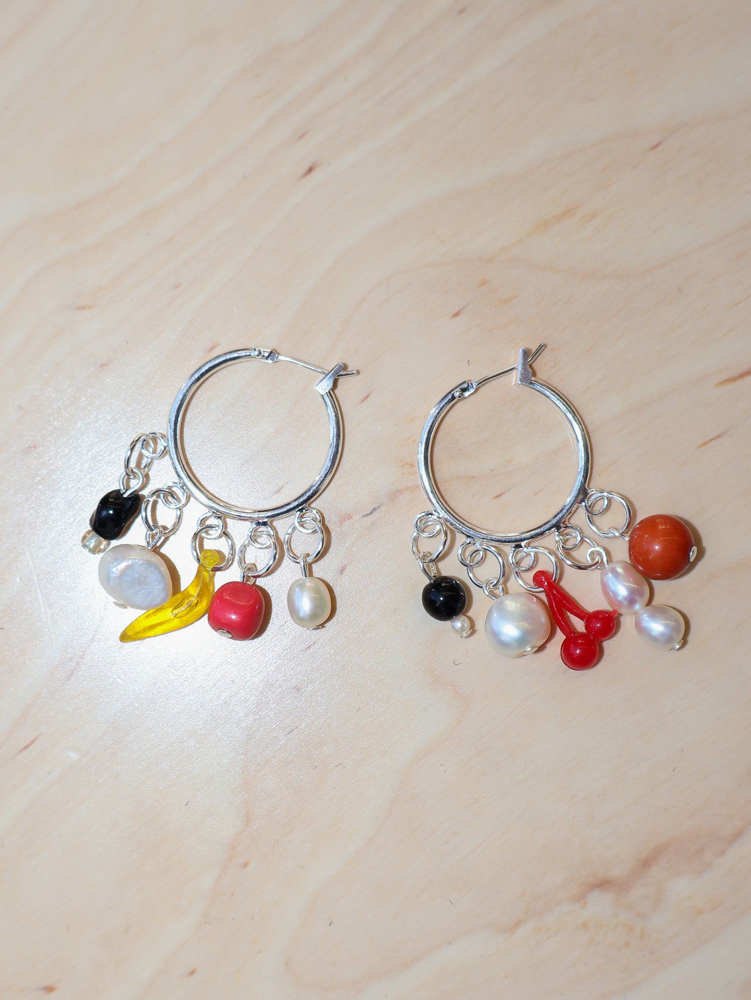 Yam - Fruit Basket Earrings