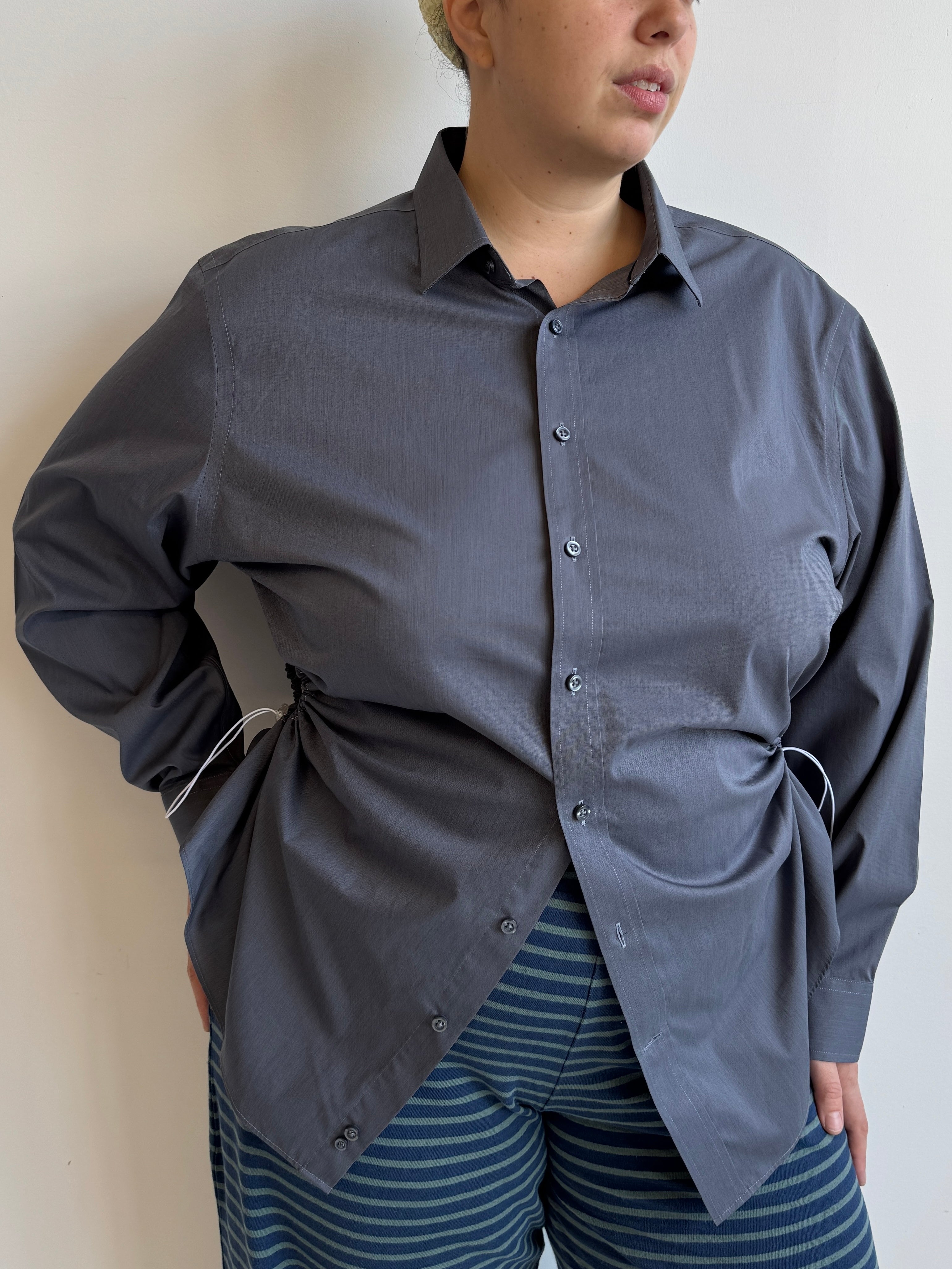 Nena Hansen - Deep Grey Bungee Shirt (2X)