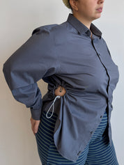 Nena Hansen - Deep Grey Bungee Shirt (2X)