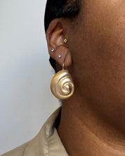 Casa Clara - Nautilus Earrings
