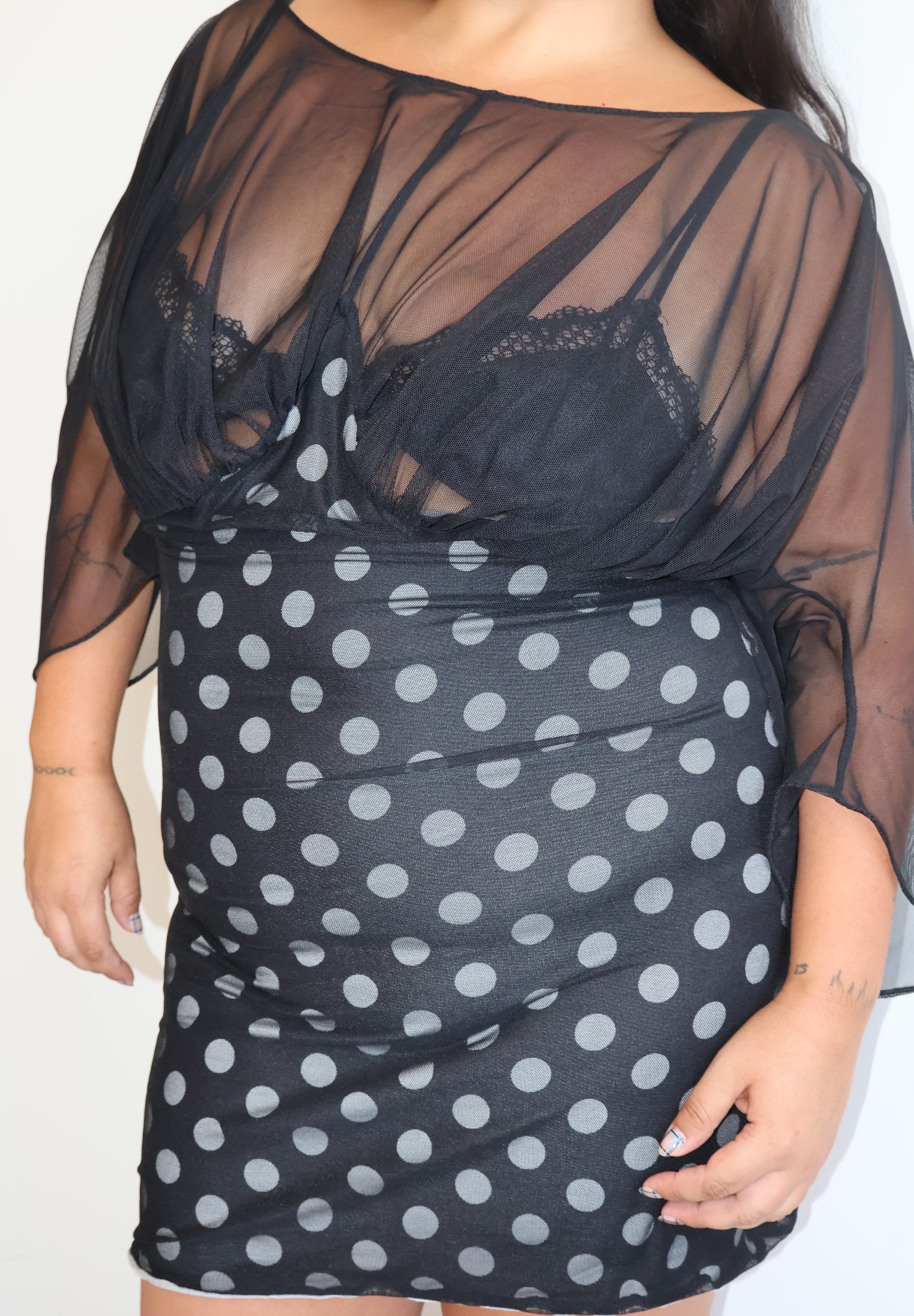 Lizzie Kidd - Polka Dot Encore Top (XL-3X)