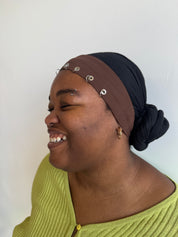 KKCo - Pierced Headband in Mud