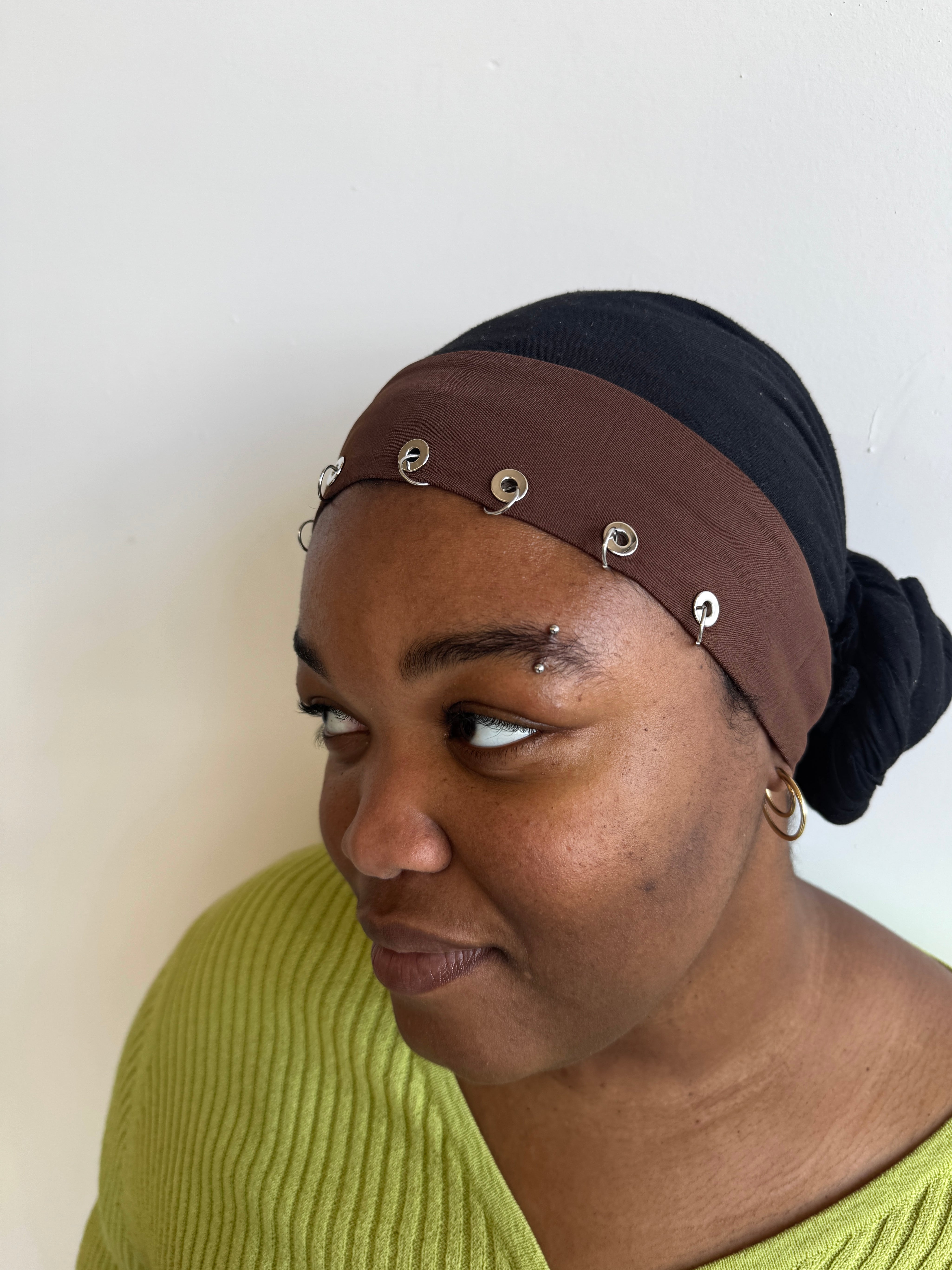 KKCo - Pierced Headband in Mud