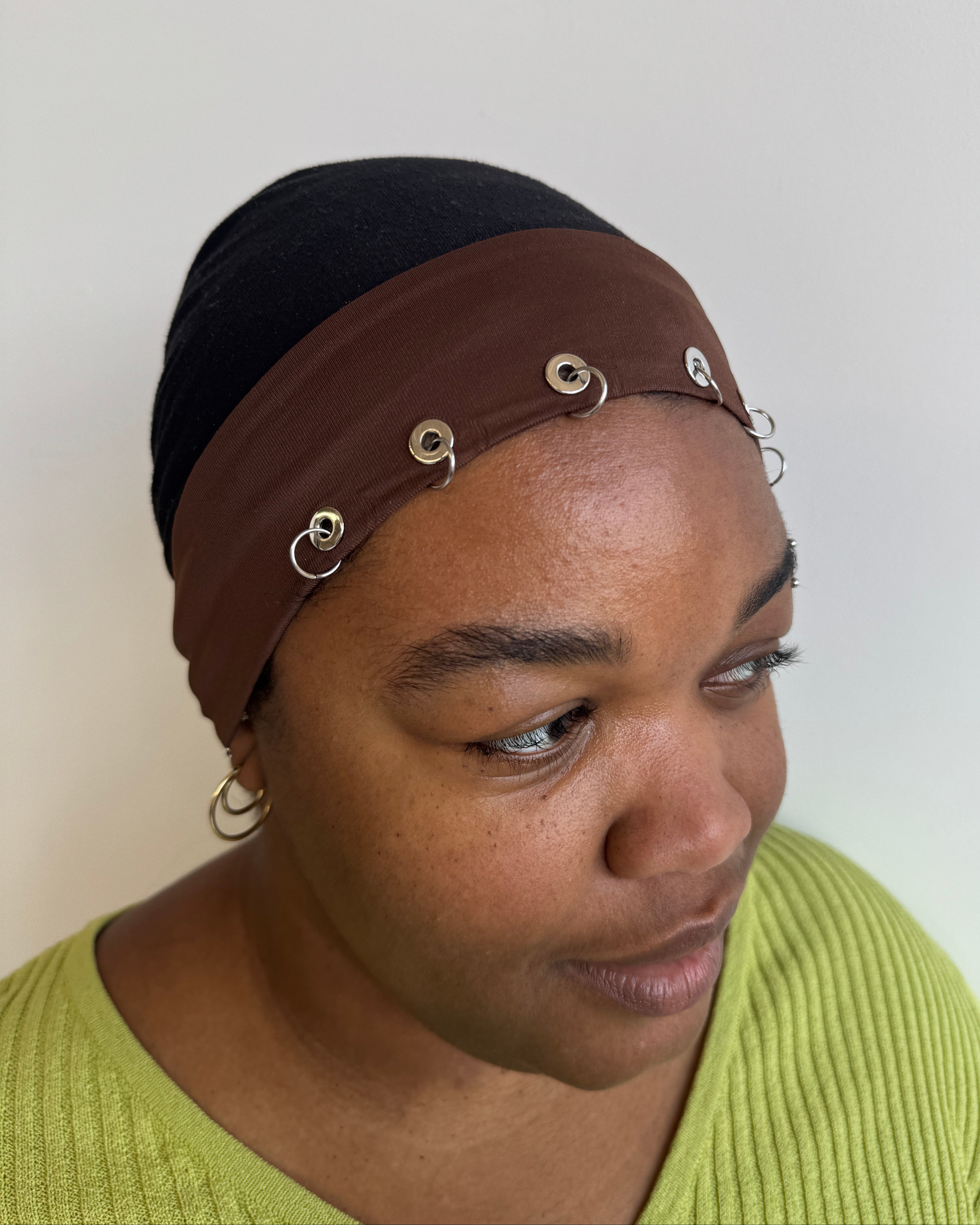 KKCo - Pierced Headband in Mud