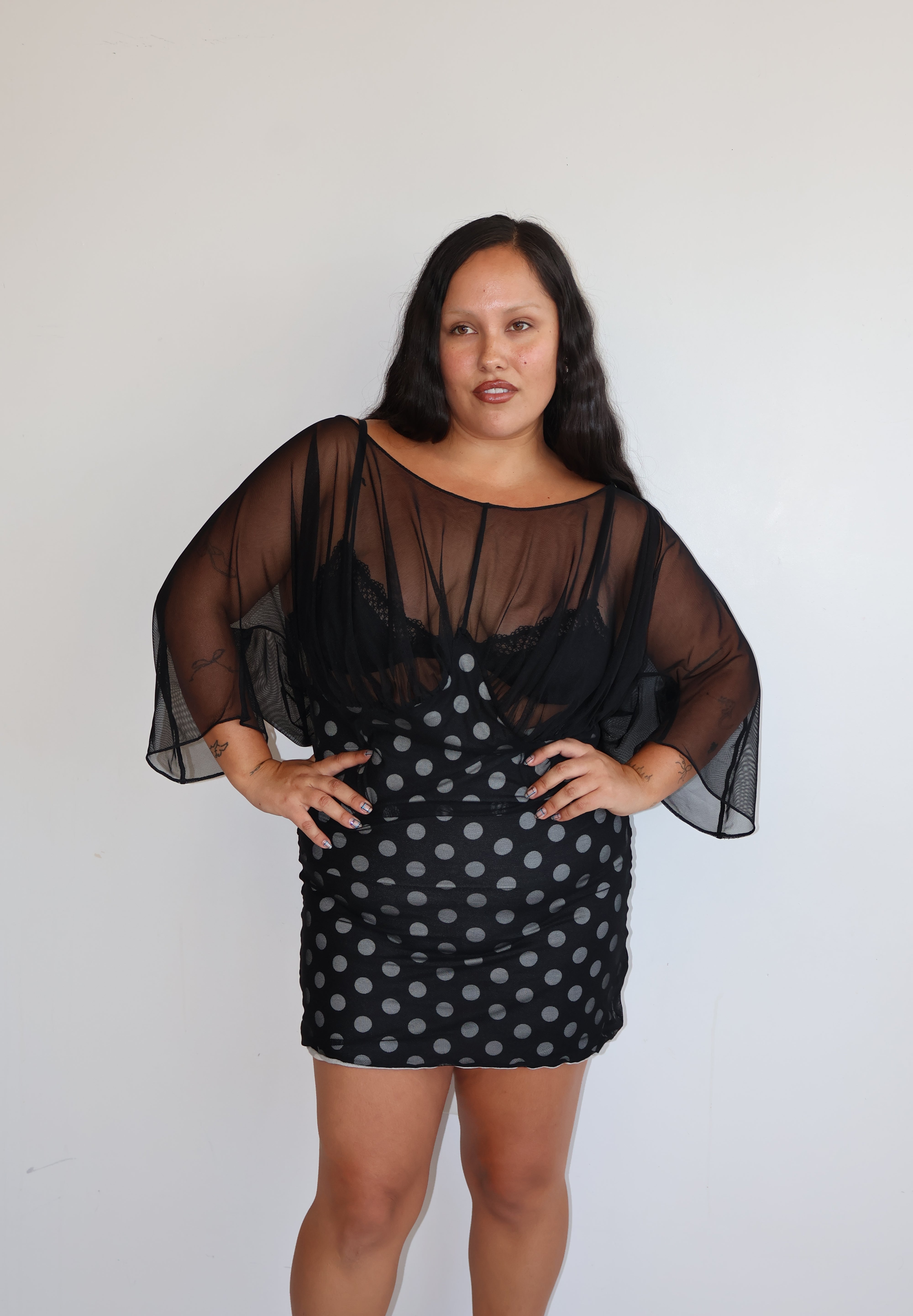 Lizzie Kidd - Polka Dot Encore Top (XL-3X)
