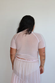 Ester Manas - Pink Dot Top