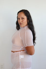 Ester Manas - Pink Dot Top