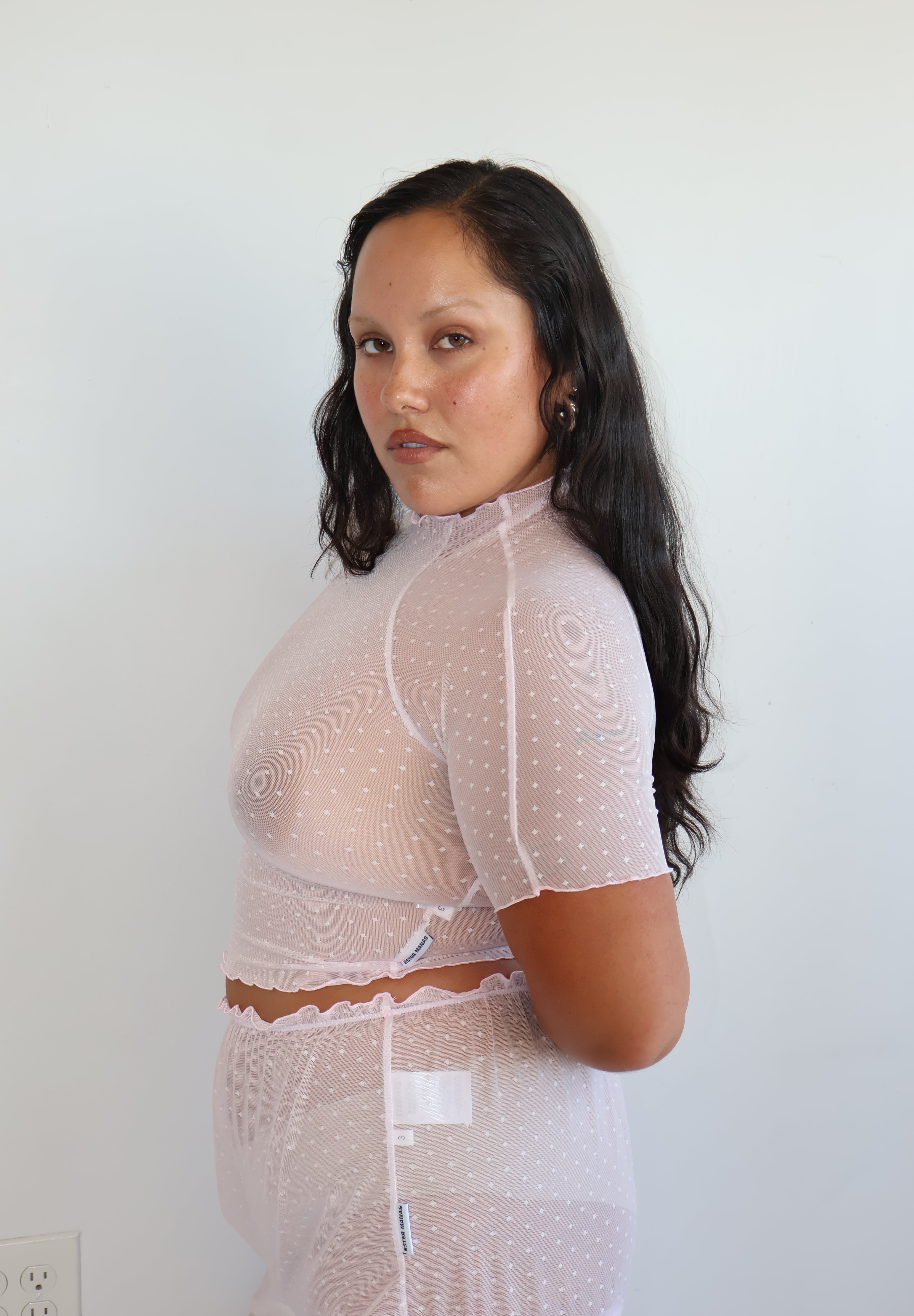 Ester Manas - Pink Dot Top
